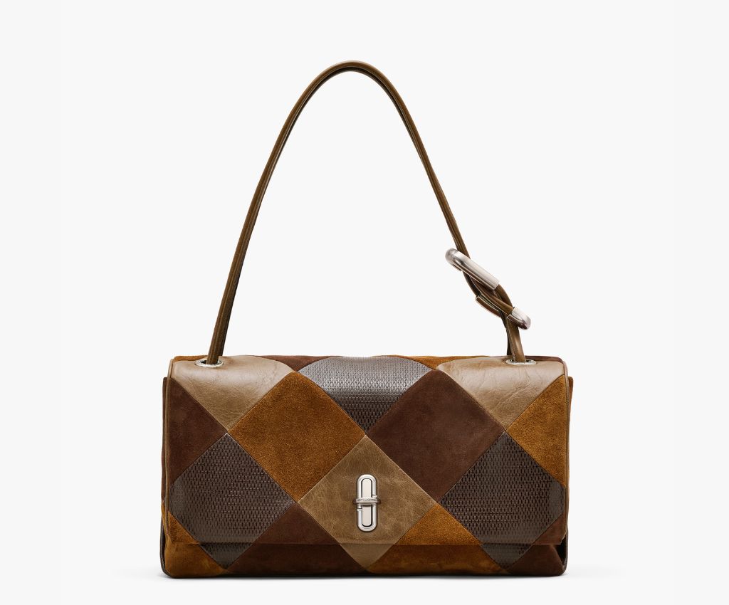 The Large Dual Shoulder (Brown Multi)